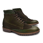 Bota Bostonianas Casual para Hombre Color Verde Marca estilo dh