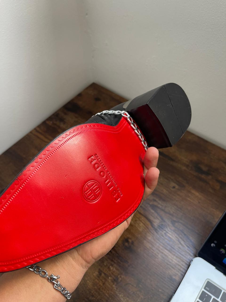 Bota Cowboy Premium Negro Skinny