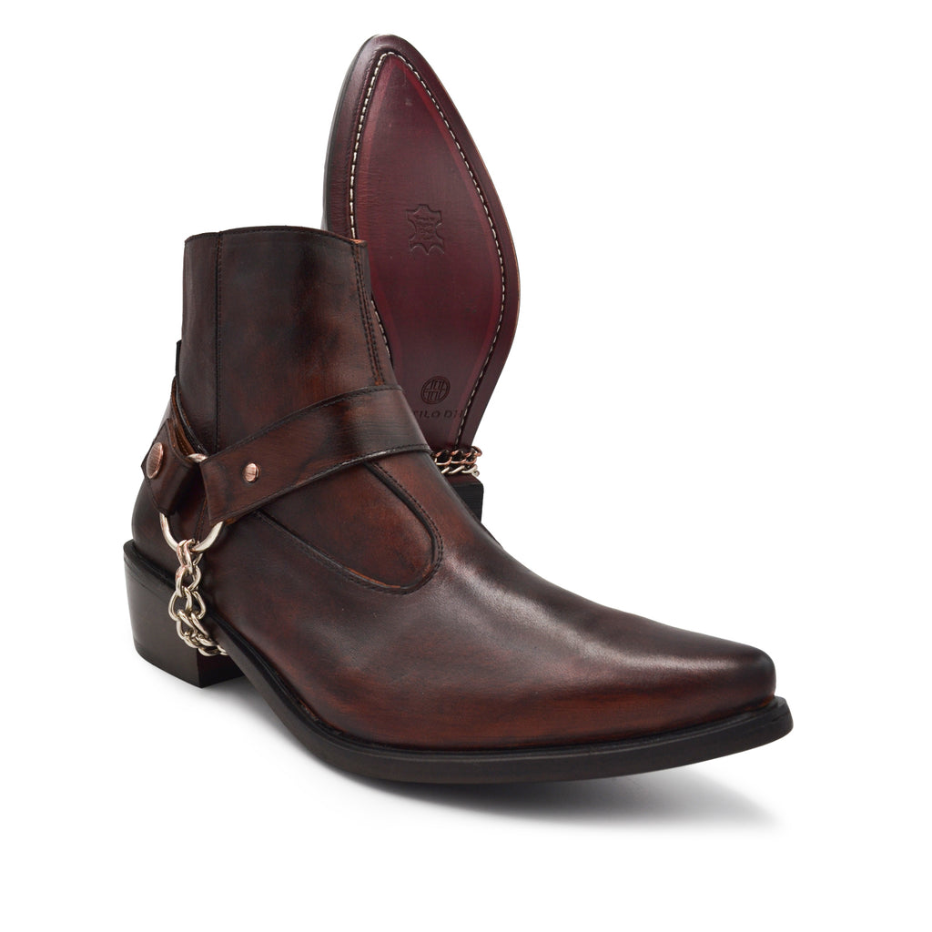 Bota Cowboy Café Patina Skinny