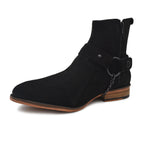 Chelsea Suede Negro