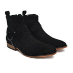Chelsea Suede Negro