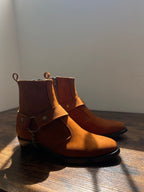 Botines Vaqueros Para Hombre Nobuck Piel Calidad Premium.