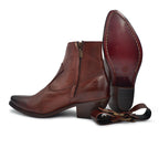 Botas Tacon Cubano color shedron Premium Tipo Saint Cowboy estilo dh
