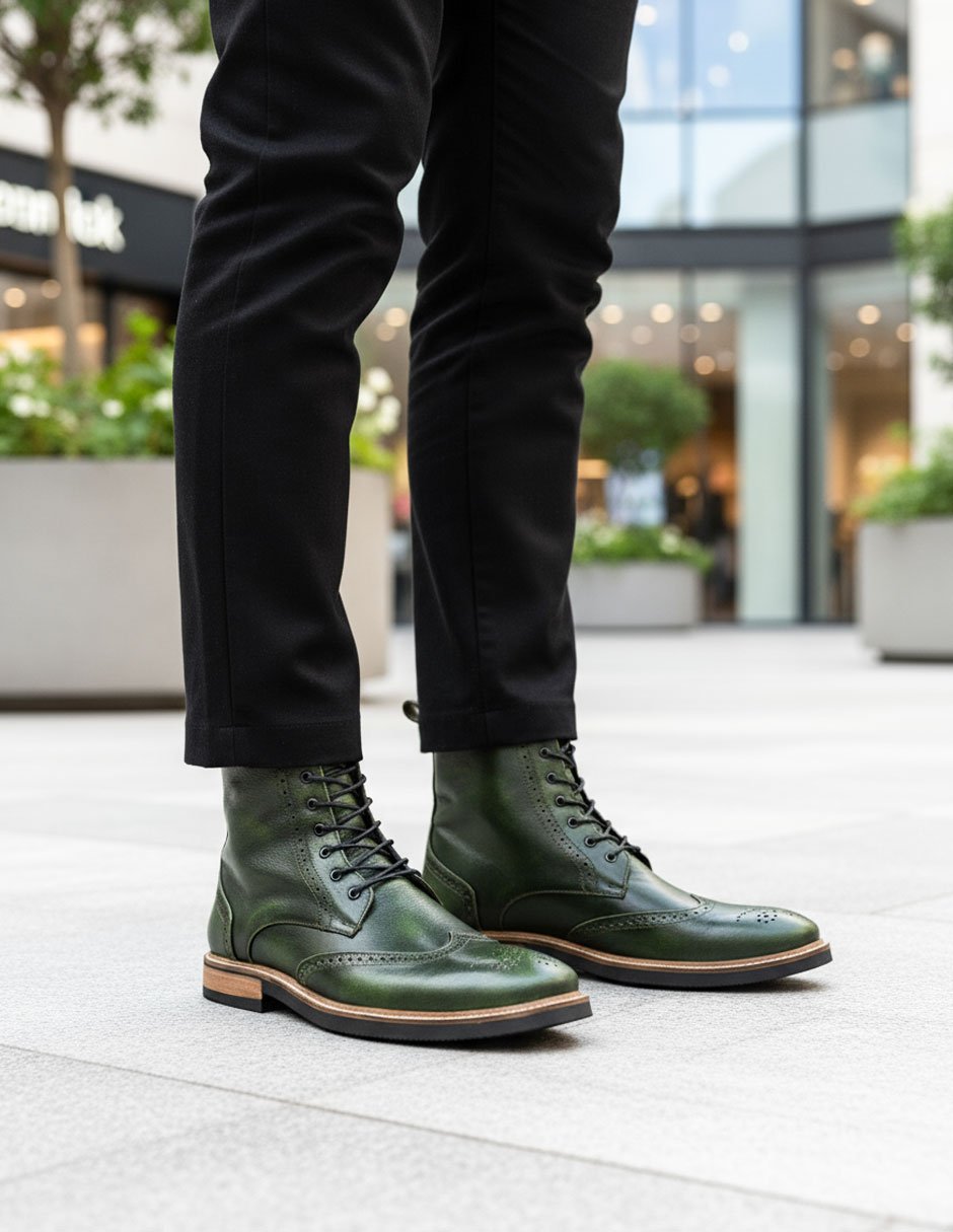 bota bostoniana para hombre