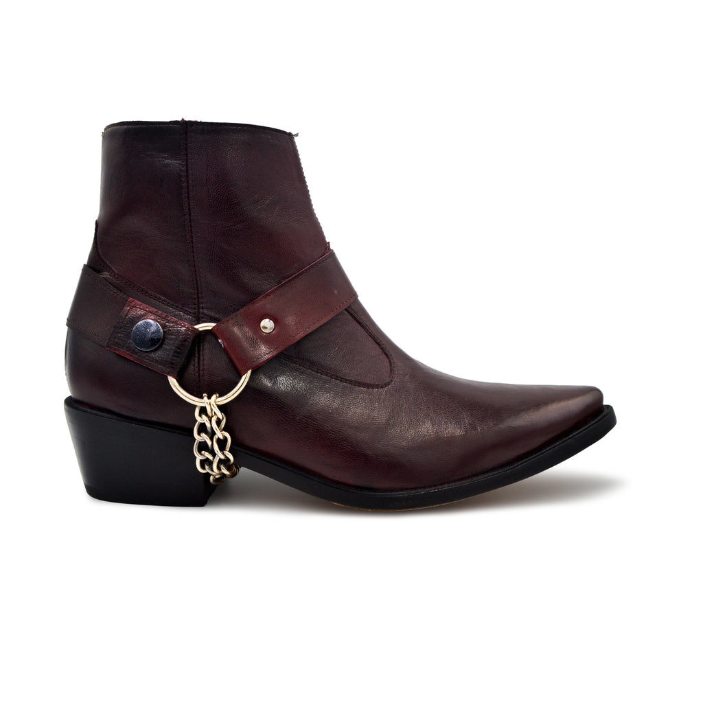 Bota Cowboy Vino Skinny