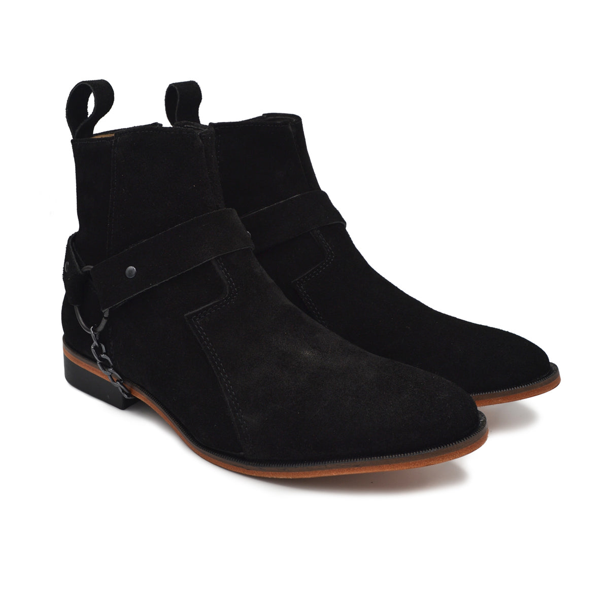 Chelsea Suede Negro