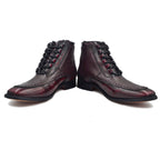 Botas Color Vino Hombre estilo dh