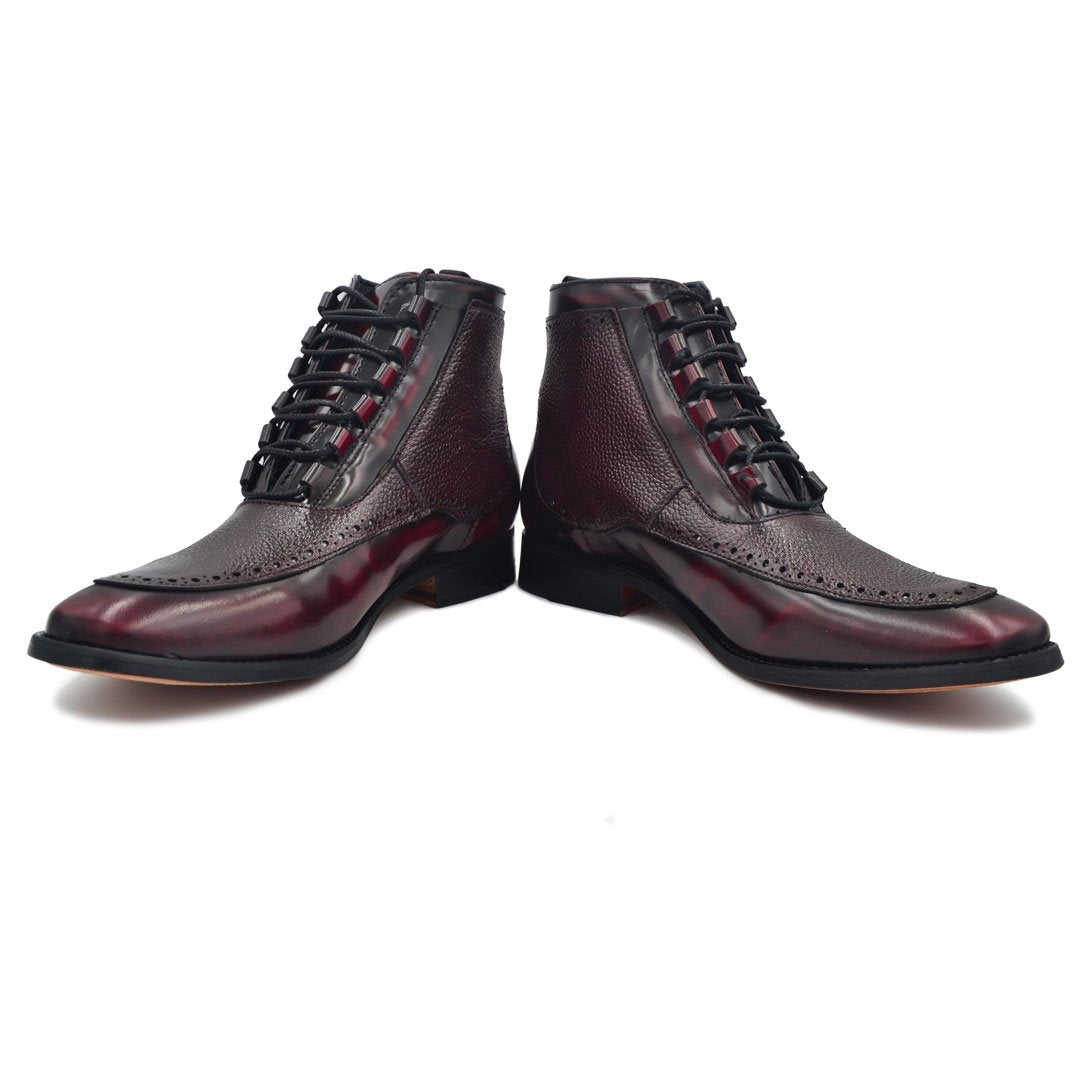 Botas Color Vino Hombre estilo dh