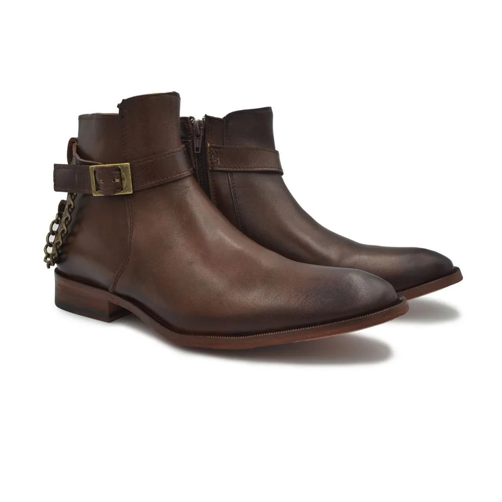 Botines de cierre para hombre marca estilo dh