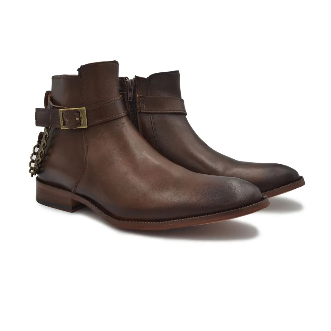 Botines de cierre para hombre marca estilo dh