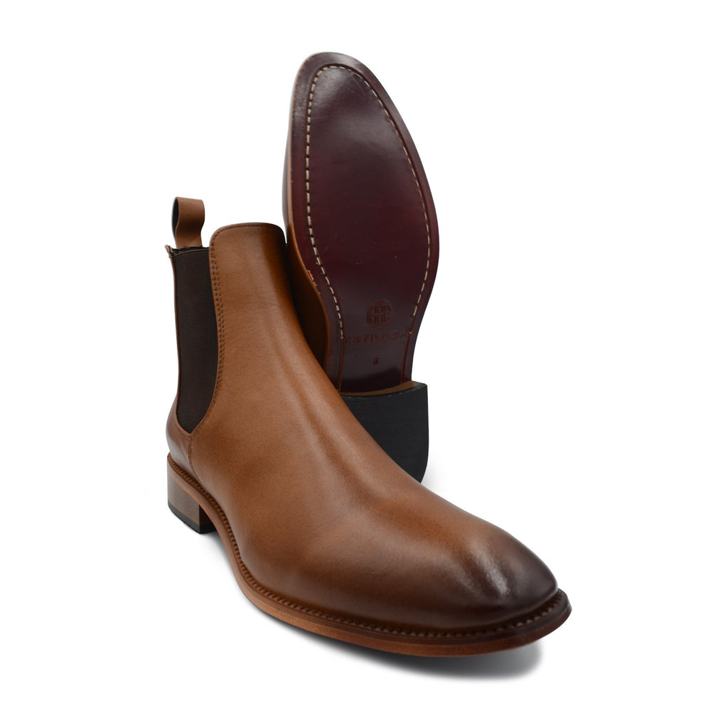 Botín Chelsea Skinny Miel