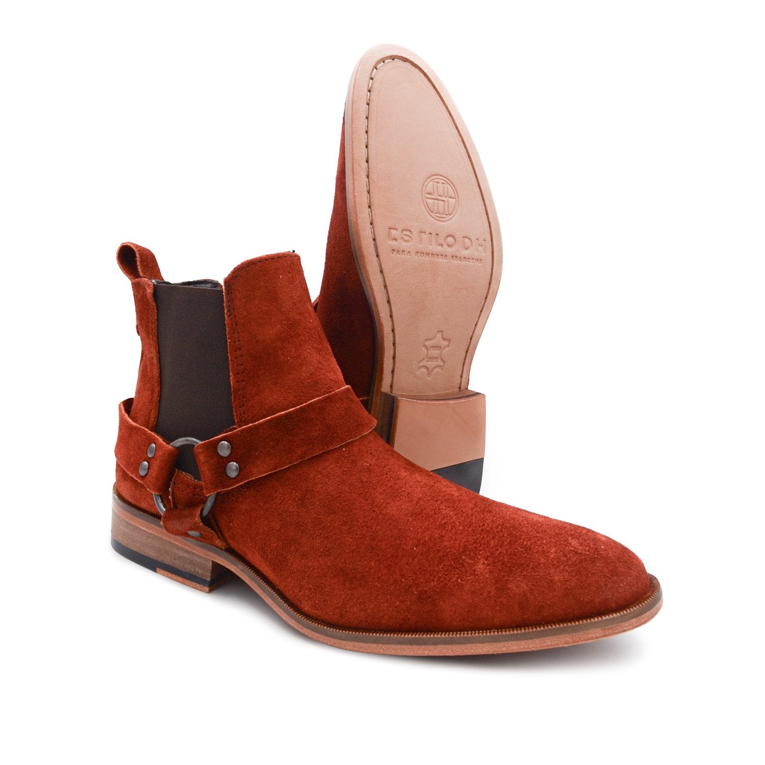 Chelsea Arnés Gamuza Terracota