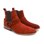 Chelsea Arnés Gamuza Terracota