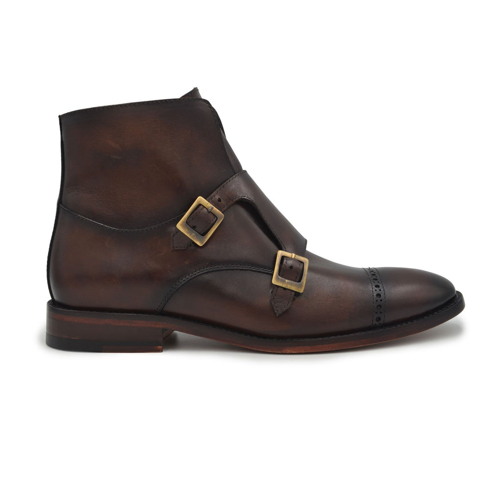 Botas Botínes Premium Con Hebilla Piel estilo dh