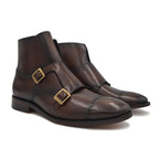 Botas Botínes Premium Con Hebilla Piel estilo dh