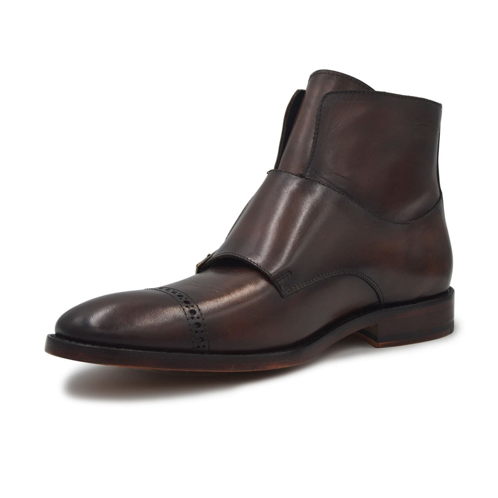 Botín Double Monkstrap Chocolate