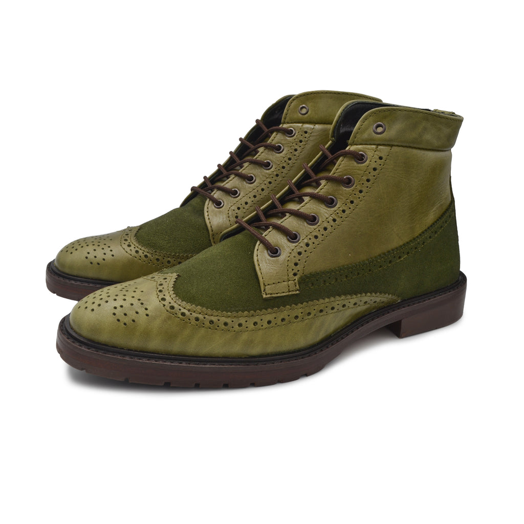 Bota Bostoniana Verde Olivo