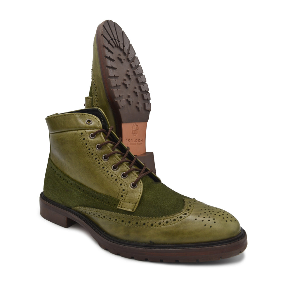 Bota Bostoniana Verde Olivo