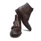 Botas Botínes Premium Con Hebilla Piel estilo dh