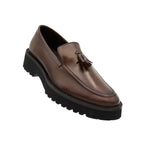 Mocasín Café Borlas