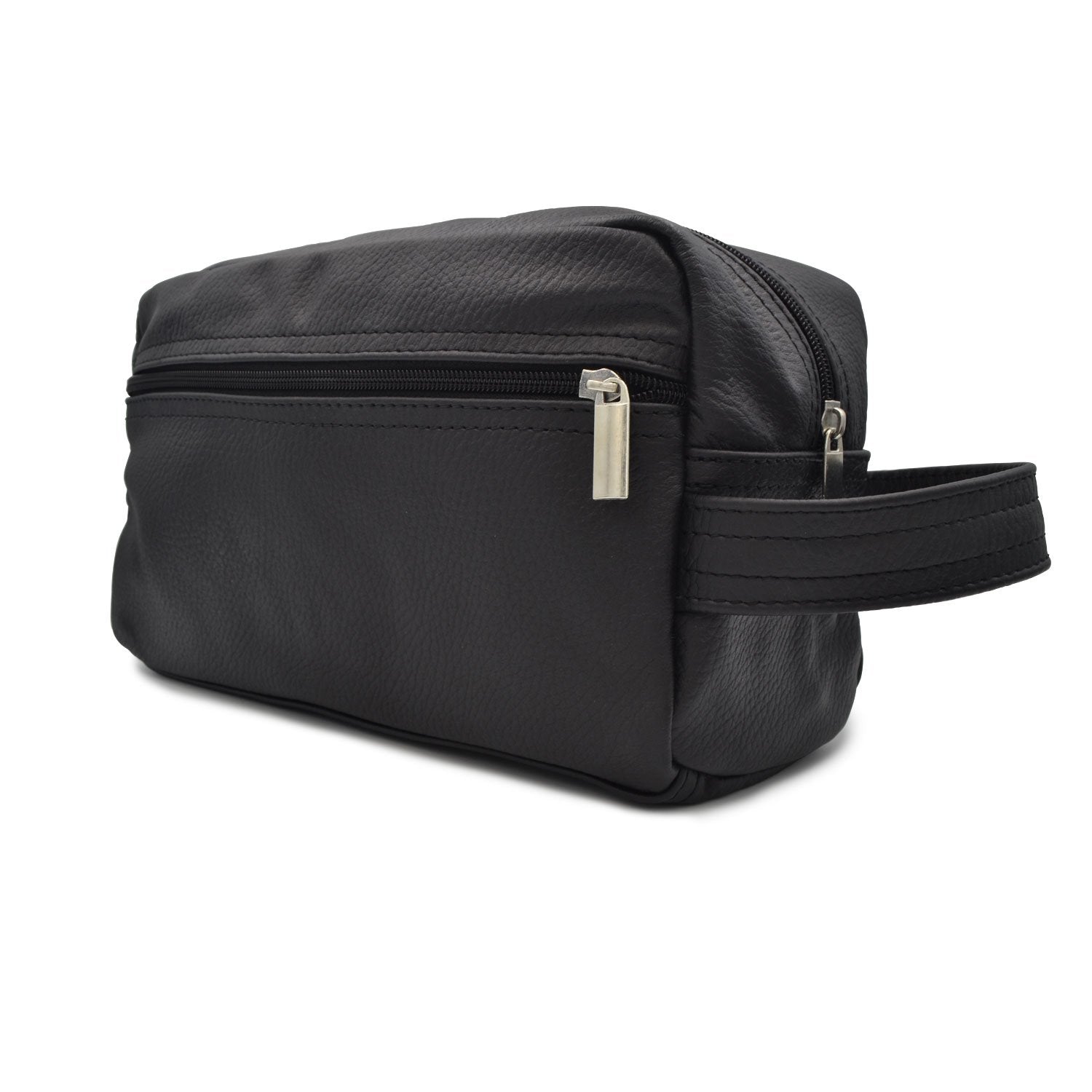 Fina bolsa de hombre tipo sobaquera para portar artículos con gran comodidad, clásica y elegante elaborada de piel genuina