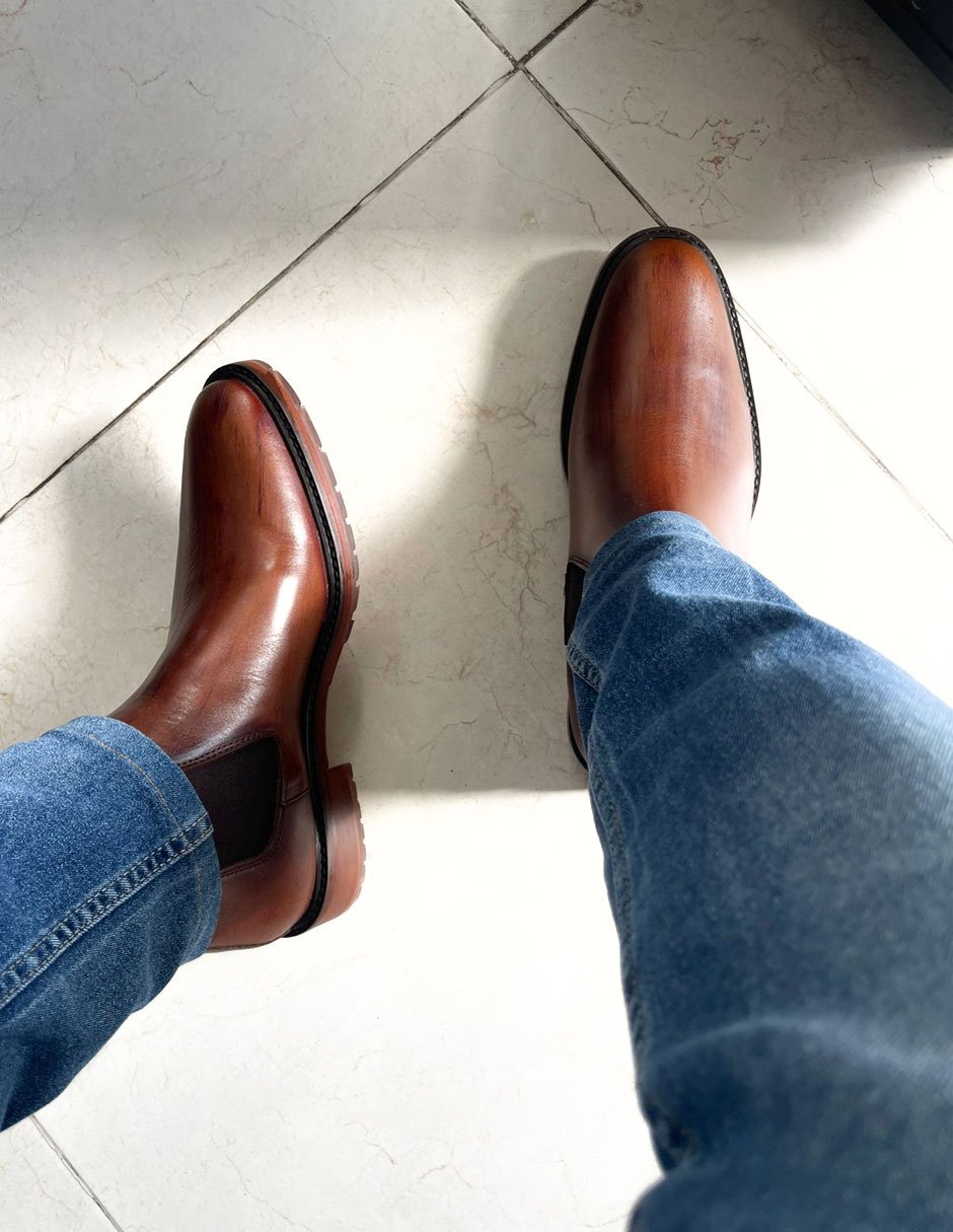 Botas Chelsea Urban Miel