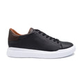 Tenis Negros de Piel para Hombre Modelo Casual Essentials