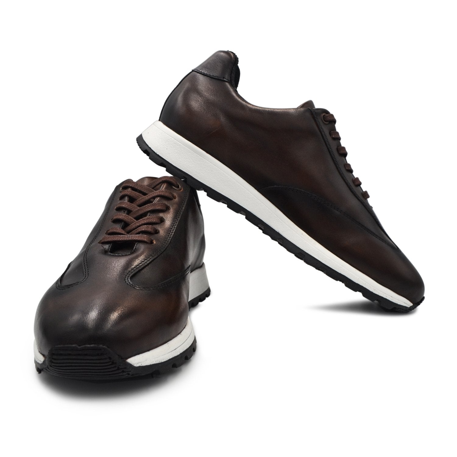 Sneakers Café piel genuina