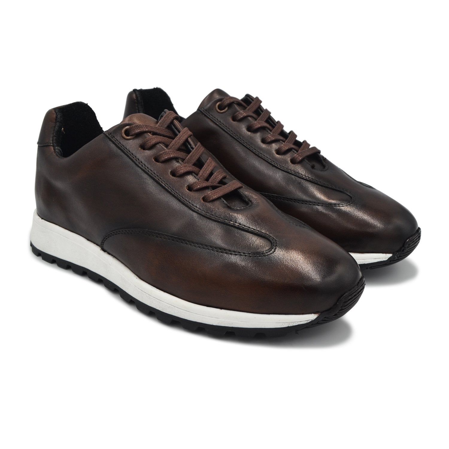 Sneakers Café piel genuina