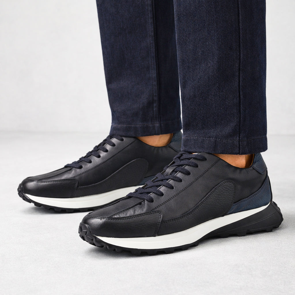 Tenis Carlo Premium Negro Marino