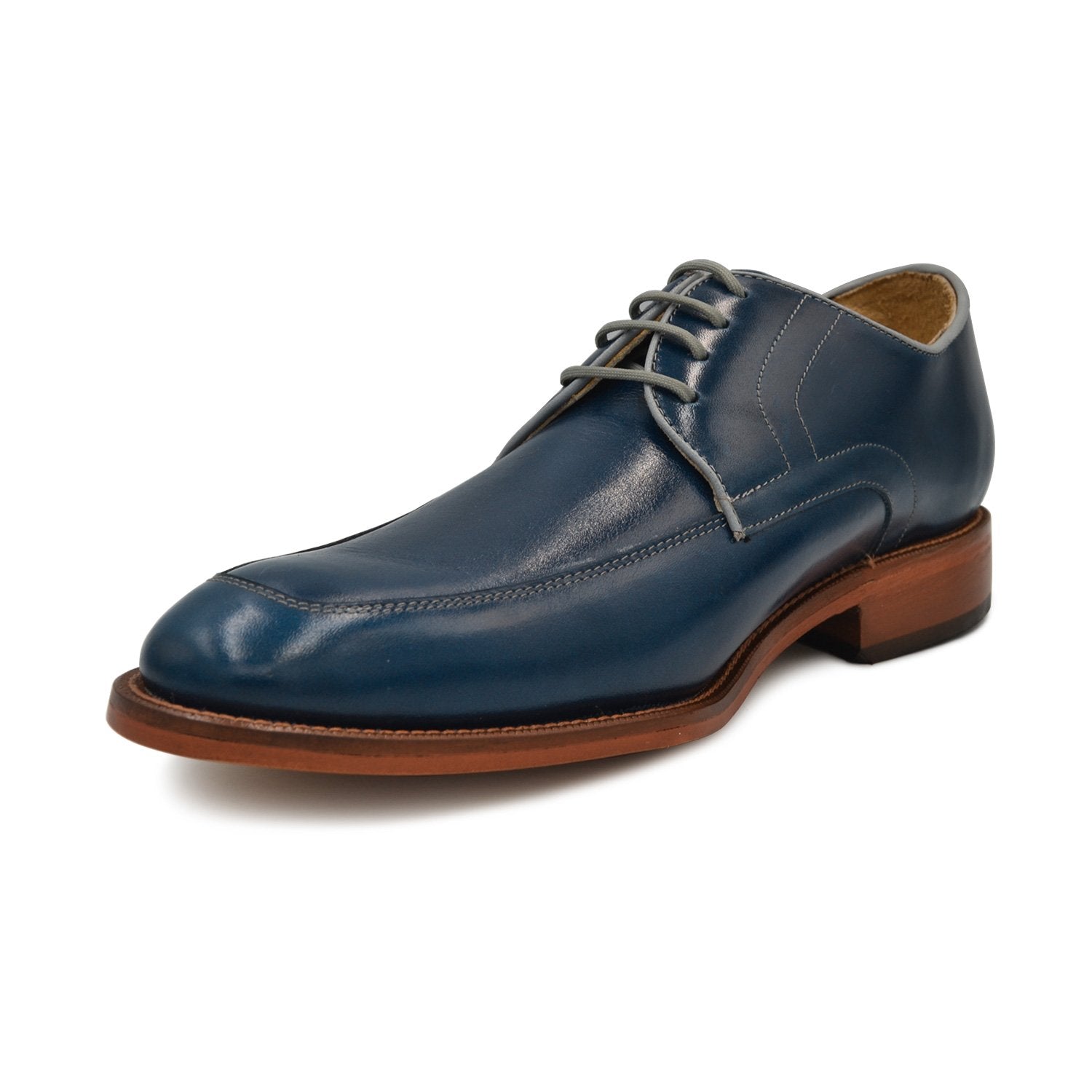 Zapato De Vestir Derby Azul
