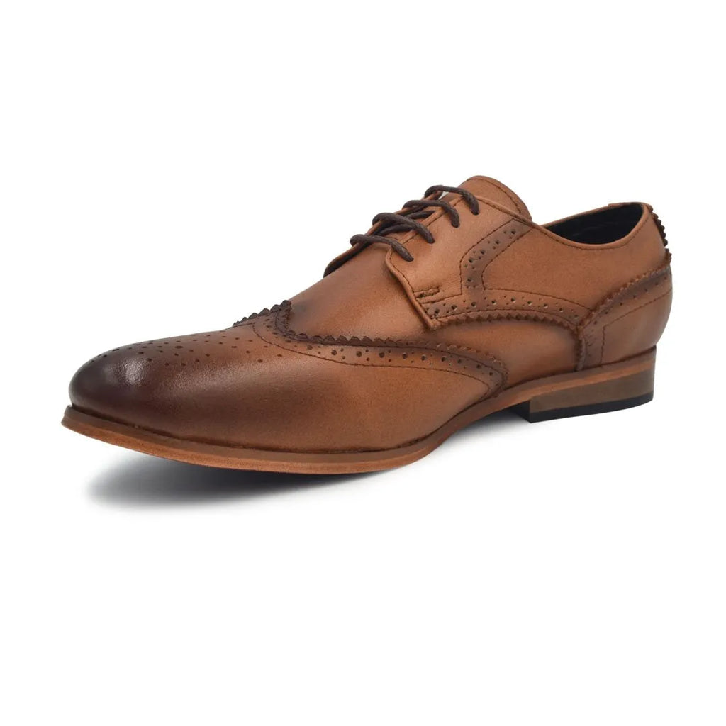 Zapato Bostoniano color Miel Estilo DH