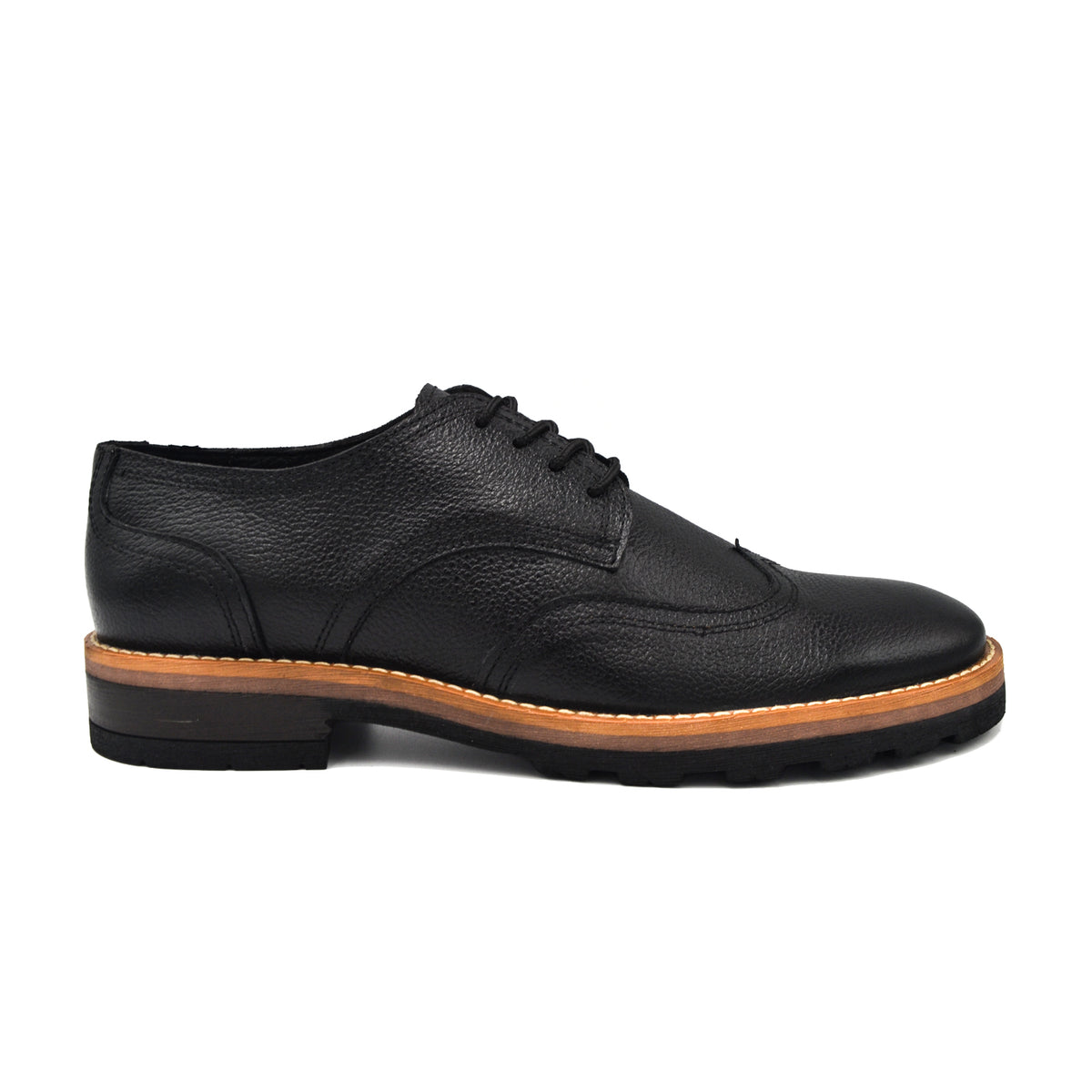 Bostoniano Brogue Negro