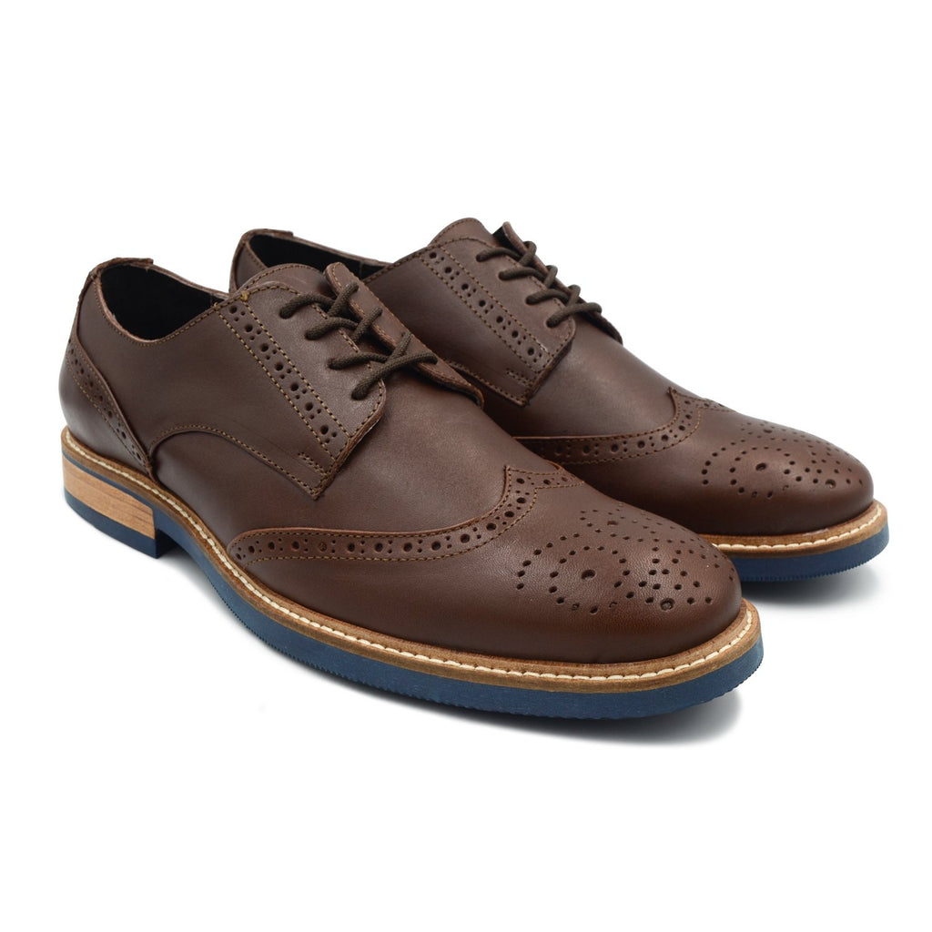 Zapatos Brogue Café