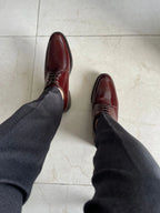 Zapato De Vestir Derby Café