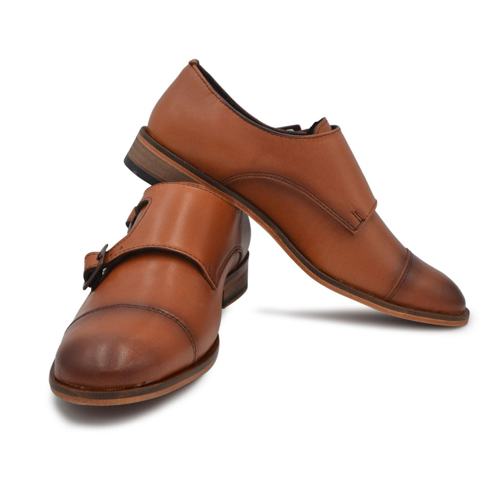 Zapatos De Vestir Para Hombre Doble Hebilla