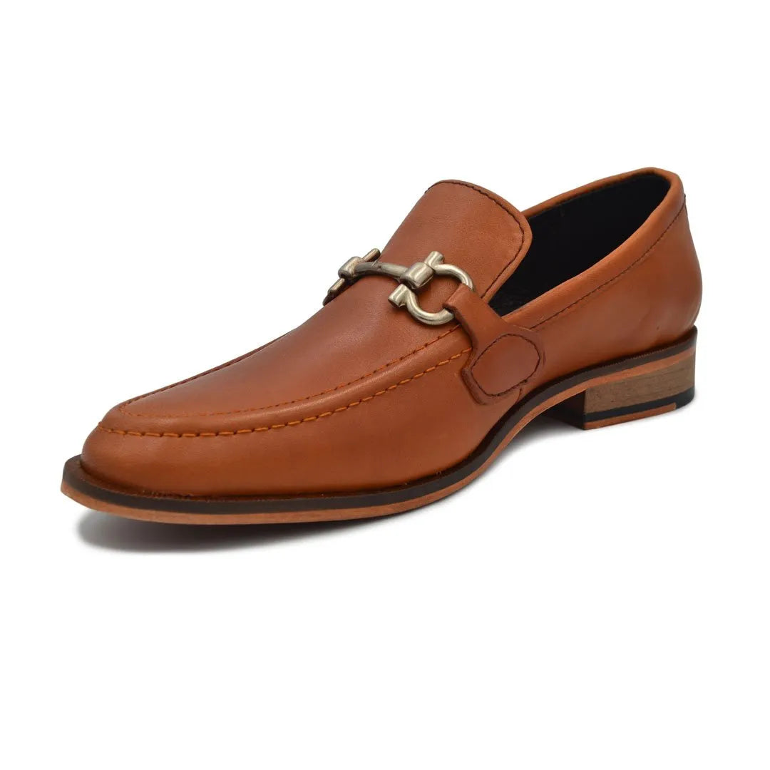 Mocasín Hebilla Miel