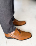 Zapato De Vestir Derby Miel