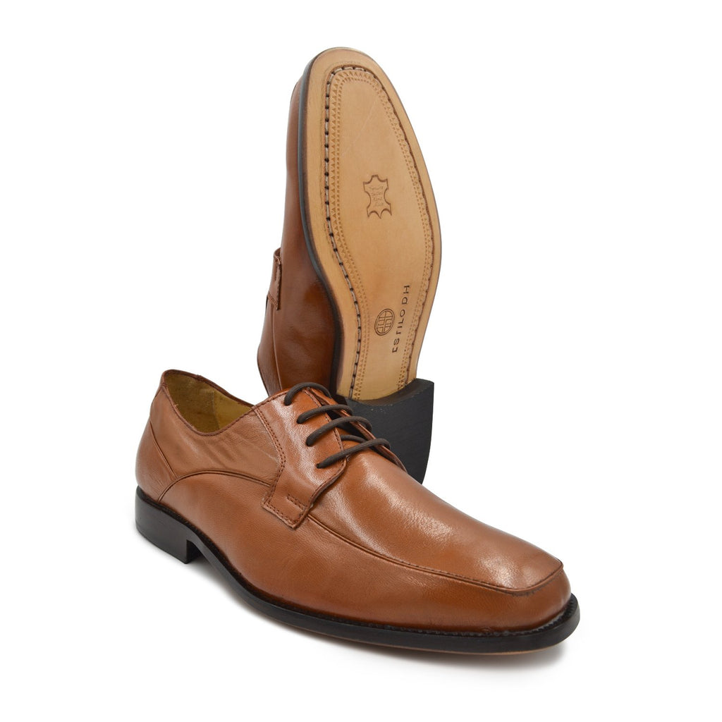 Zapato De Vestir Derby Miel