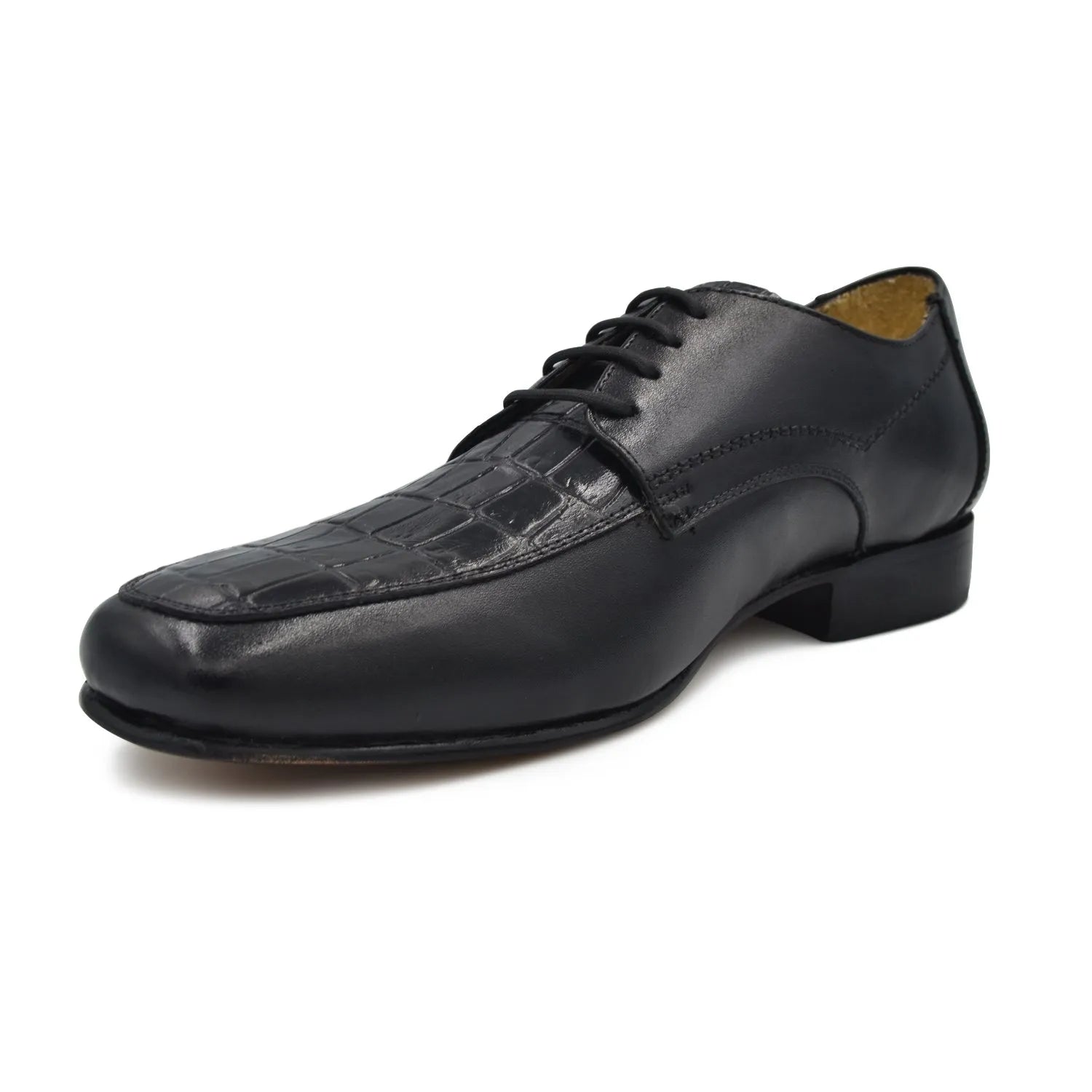 Zapato De Vestir Derby Elegante Negro