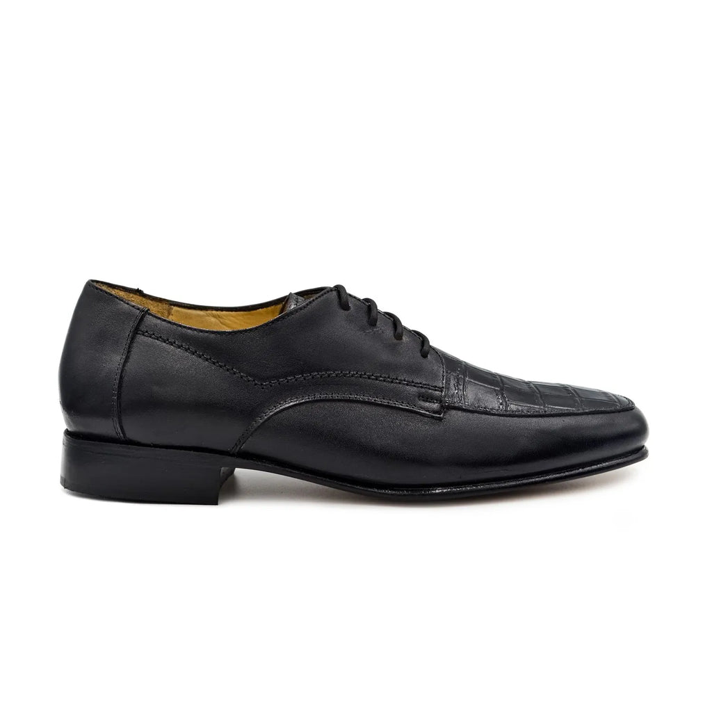 Zapato De Vestir Derby Elegante Negro