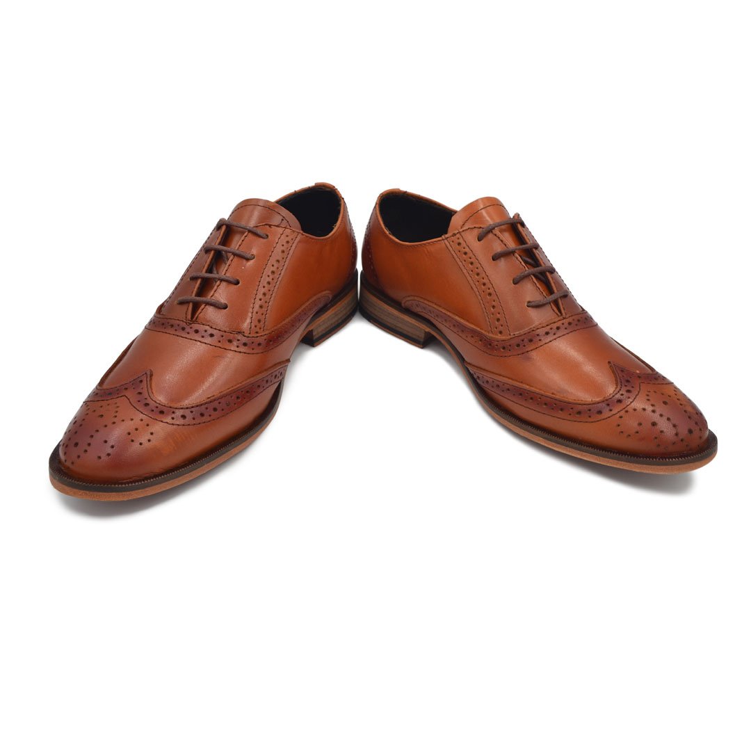 Zapato Bostoniano color Miel Estilo DH