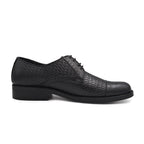 Zapato Brogue Trenzado Negro