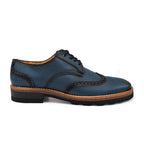 Bostoniano Brogue Azul
