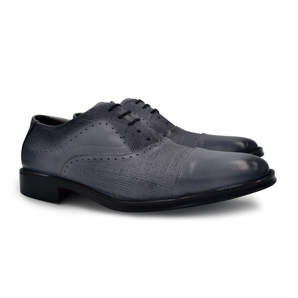 Zapatos grises estilo Oxford marca estilo dh