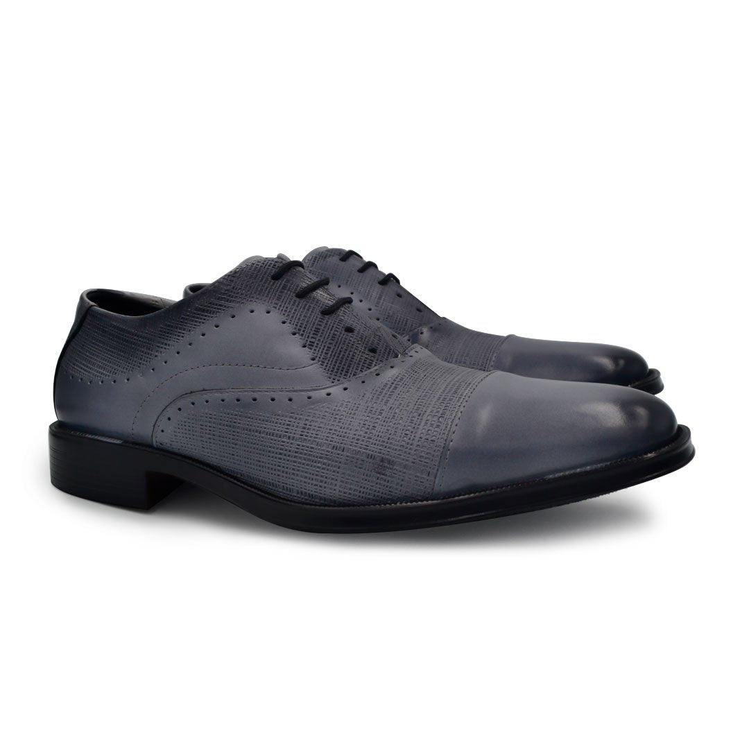 Zapatos grises estilo Oxford marca estilo dh