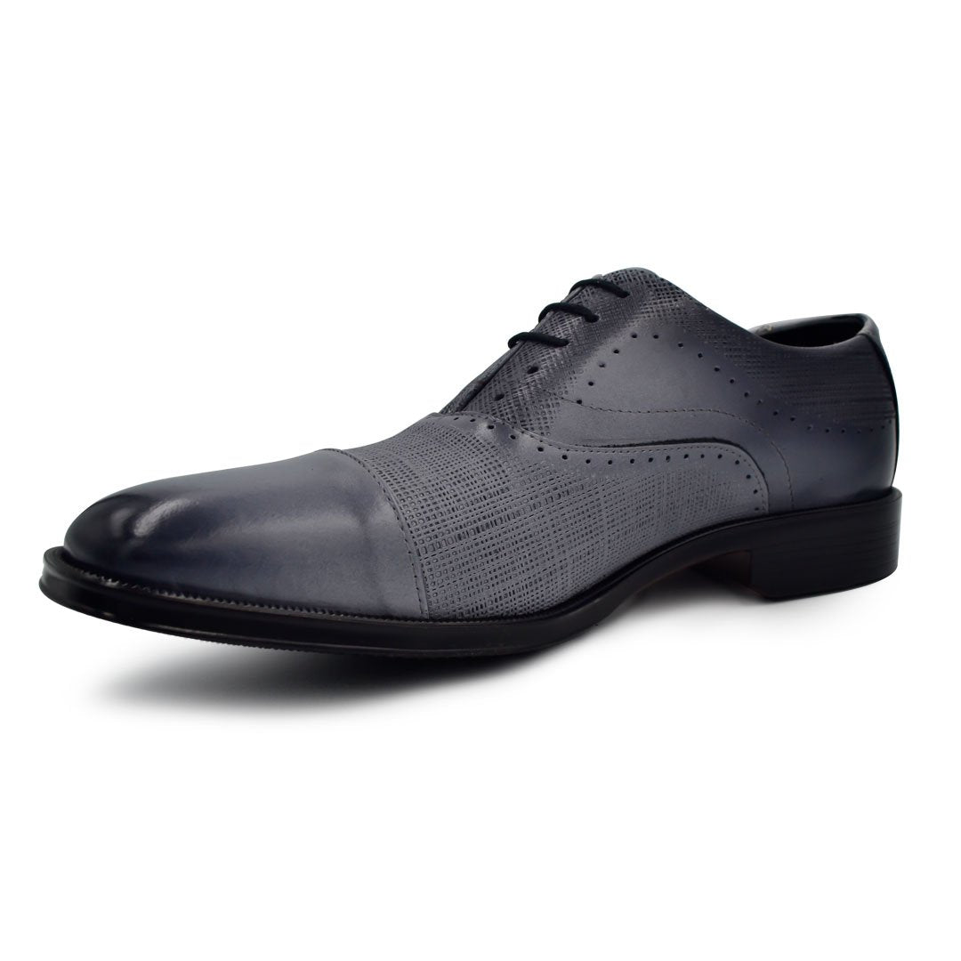 Zapatos grises estilo Oxford marca estilo dh