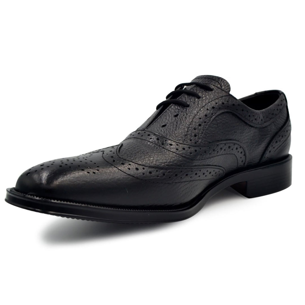 Zapatos Negros Nombre de Vestir-Lateral