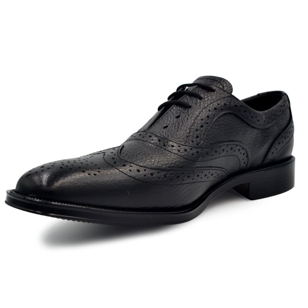 Zapatos Negros Nombre de Vestir-Lateral