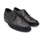 Zapato Brogue Trenzado Negro